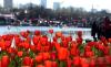 2月5日，湖南吉首乾州古城红梅花开。